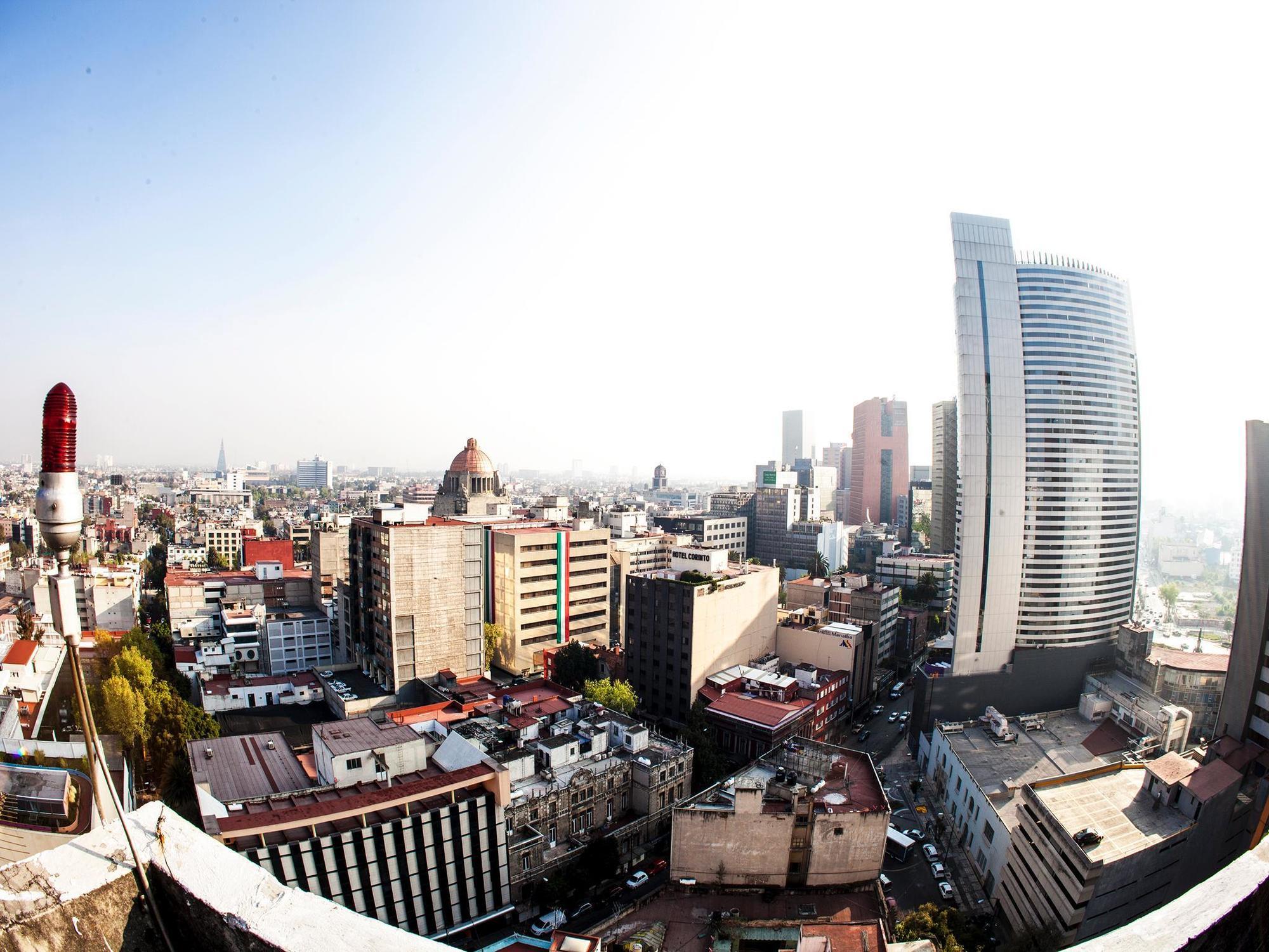 Hotel Plaza Madrid Mexico City Luaran gambar