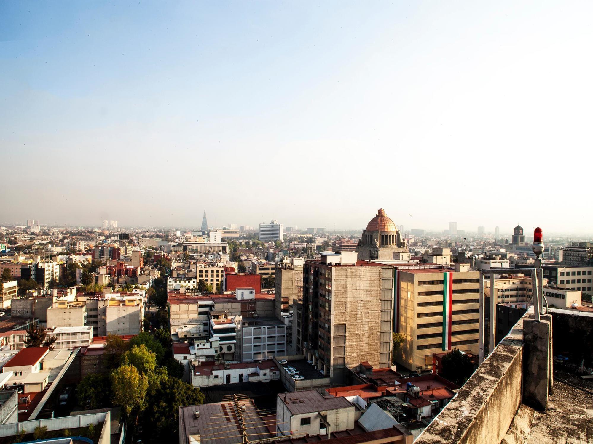 Hotel Plaza Madrid Mexico City Luaran gambar