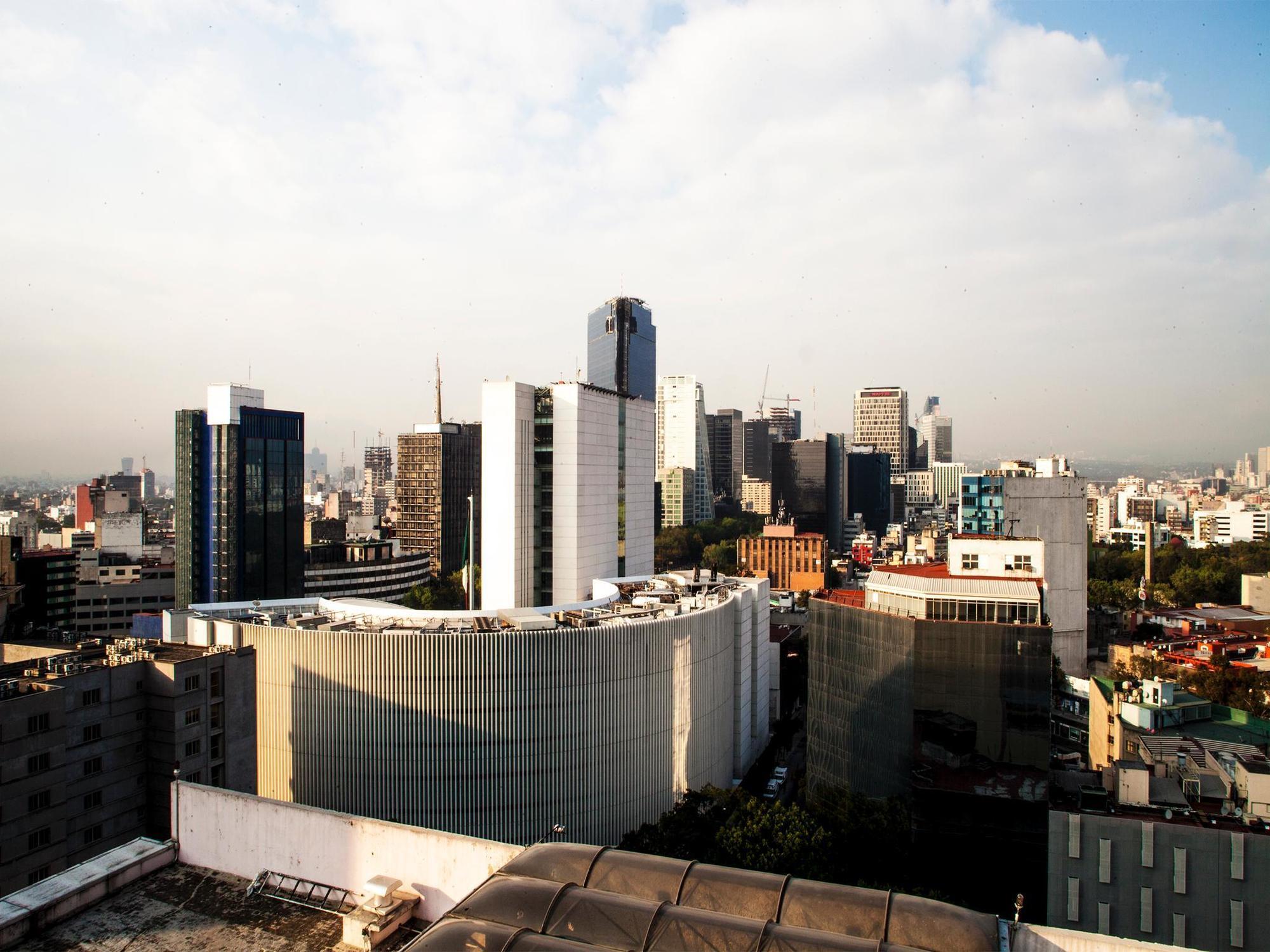 Hotel Plaza Madrid Mexico City Luaran gambar