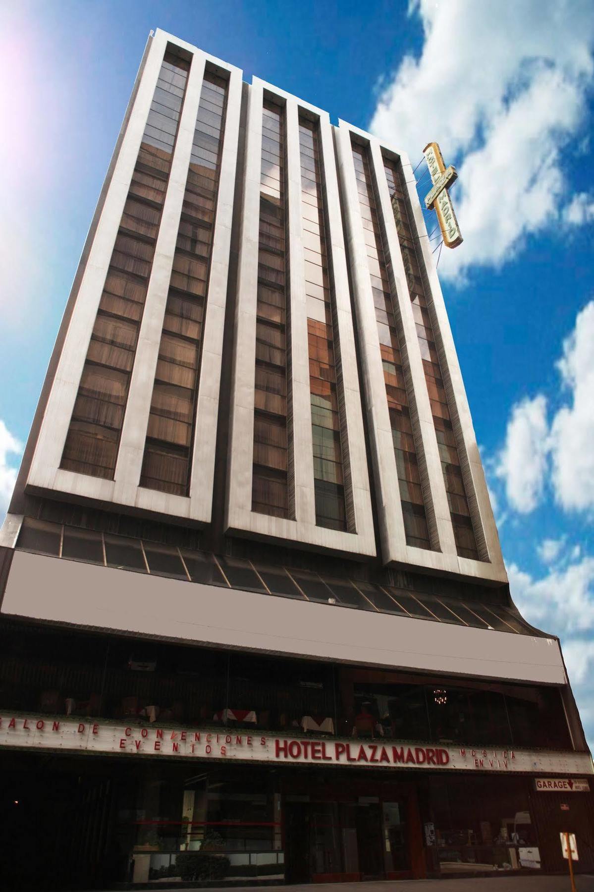 Hotel Plaza Madrid Mexico City Luaran gambar